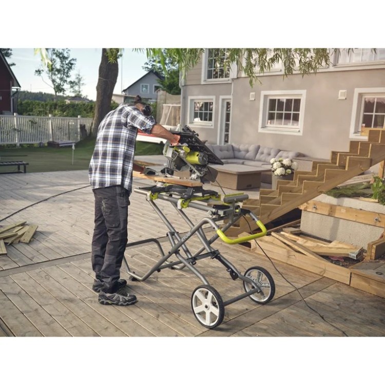 Troncatrice radiale 254mm 2000W minimo ingombro