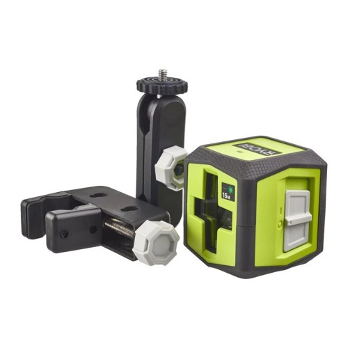Livella laser verde a 2 linee