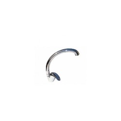 MISCELATORE MONOCOMANDO CILVANI MIX LAVELLO CROMO LUCIDO VANCOUVER COMPLETO