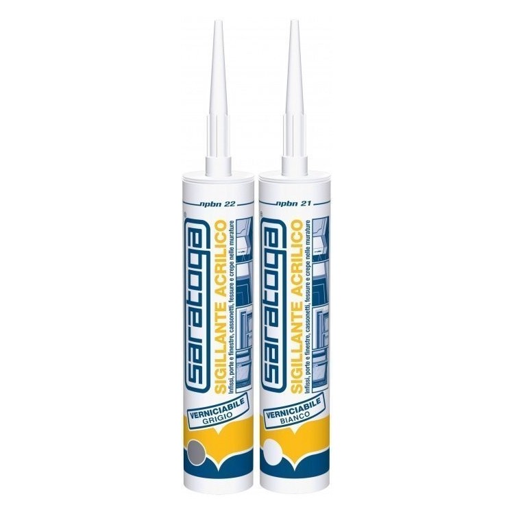 Saratoga Sigillante Acrilico Verniciabile - Grigio