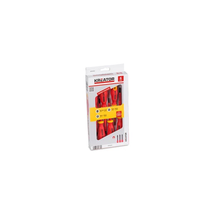 set cacciaviti isolati 1000v 6pz MISTRAL