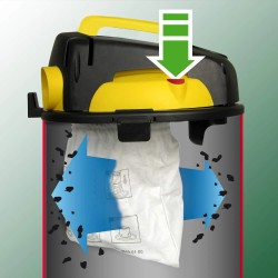 ASPIRATORE RUDY WET & DRY 220/240 2