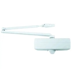 Chiudiporta CISA MAB564 D1416 Bianco | Meccanismo per Porte