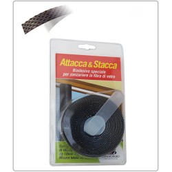 VELCRO ATTACCA & STACCA PER ZANZARIERE IN FIBRA DI VETRO