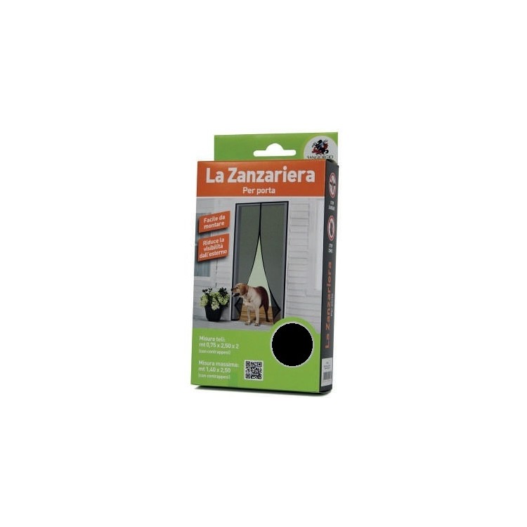 LA ZANZARIERA PER PORTA 0.75X2.5X2m
