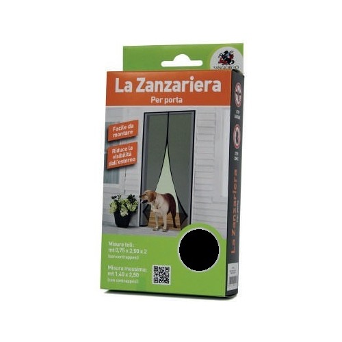 LA ZANZARIERA PER PORTA 0.75X2.5X2m