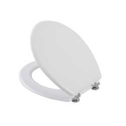 Copriwater Universale MDF Bianco Opaco King | Sedile WC Matte