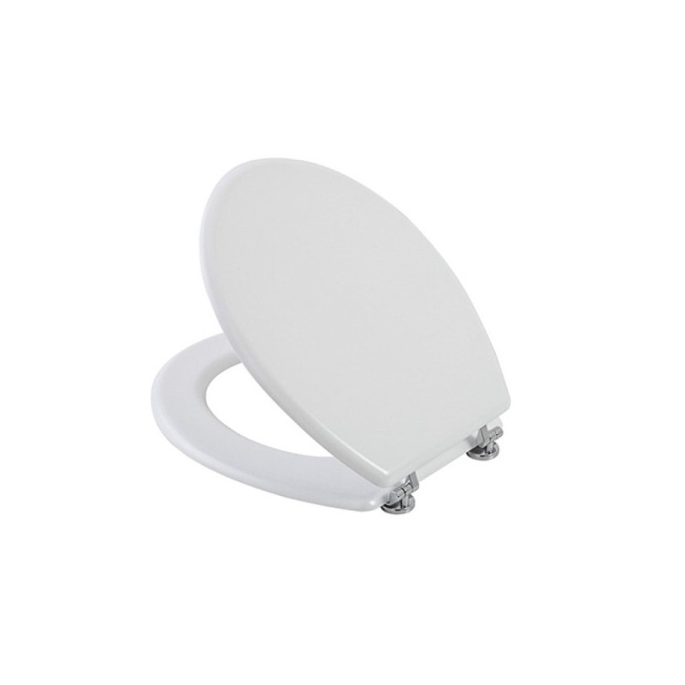 Copriwater Universale MDF Bianco Opaco King | Sedile WC Matte