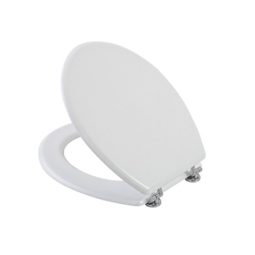 Copriwater Universale MDF Bianco Opaco King | Sedile WC Matte