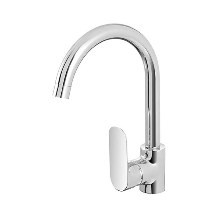 Miscelatore monocomando lavello canna alta serie Kitchen