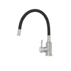 Miscelatore monocomando lavello con canna in silicone serie Kitchen
