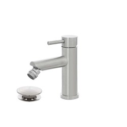 Miscelatore Bidet Acciaio Spazzolato Serie York | Rubinetto Bagno