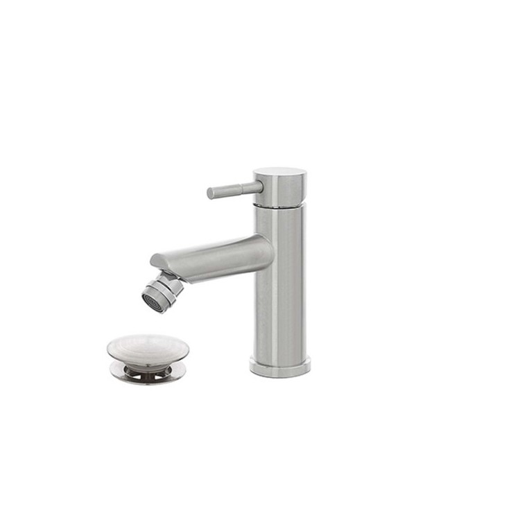 Miscelatore Bidet Acciaio Spazzolato Serie York | Rubinetto Bagno