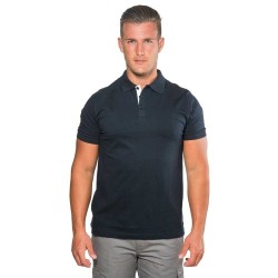 POLO JERSEY 100% COTONE 165Gr BLU - XXL