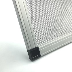 Profilo alluminio Porta rete zanzariera 11x26mm 3M - Grigio