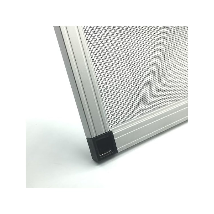 Profilo alluminio Porta rete zanzariera 11x26mm 3M - Grigio