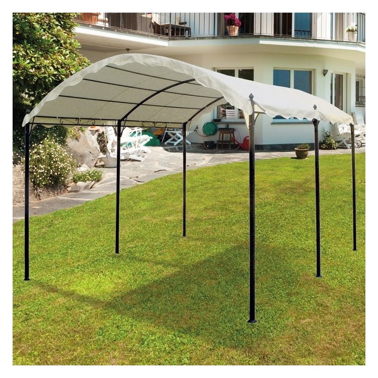 VERDELOOK gazebo onda 3x4m completo con telo