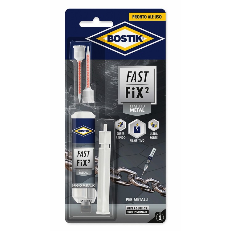 Bostik Fast Fix Metal 56g | Stucco Epossidico per Metalli
