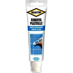 Bostik Rinnova Piastrelle 125ml | Smalto Protettivo per Fughe