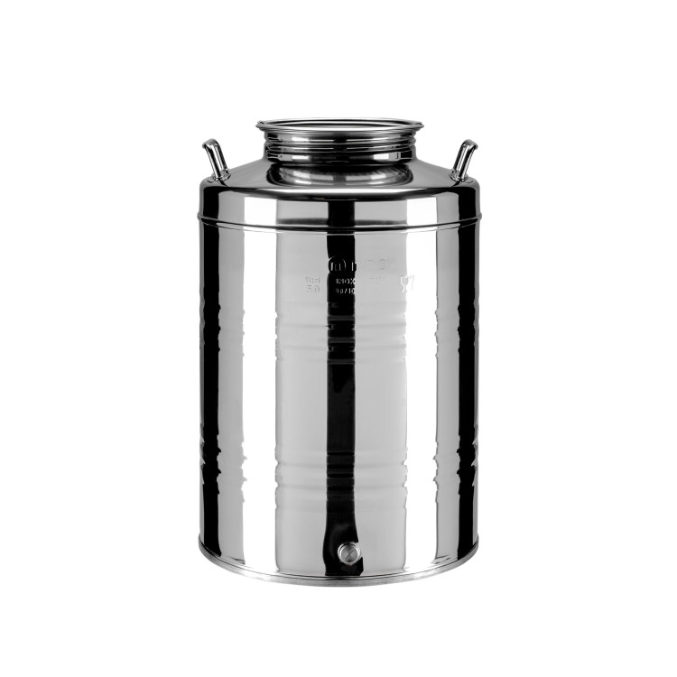 Fusto per olio in acciaio inox FTC10031 30 litri