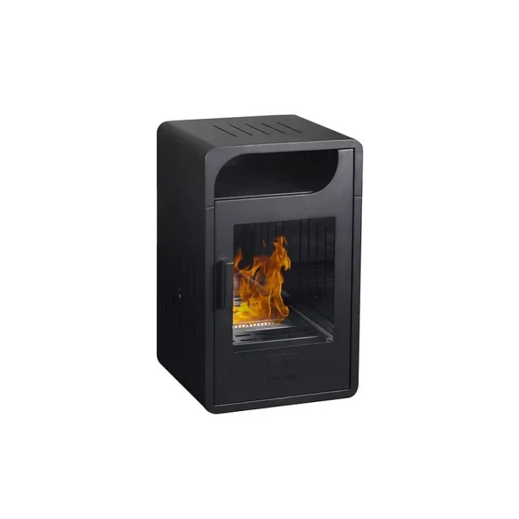 Stufa a Bioetanolo Ventilata Fiammetta Junior nera