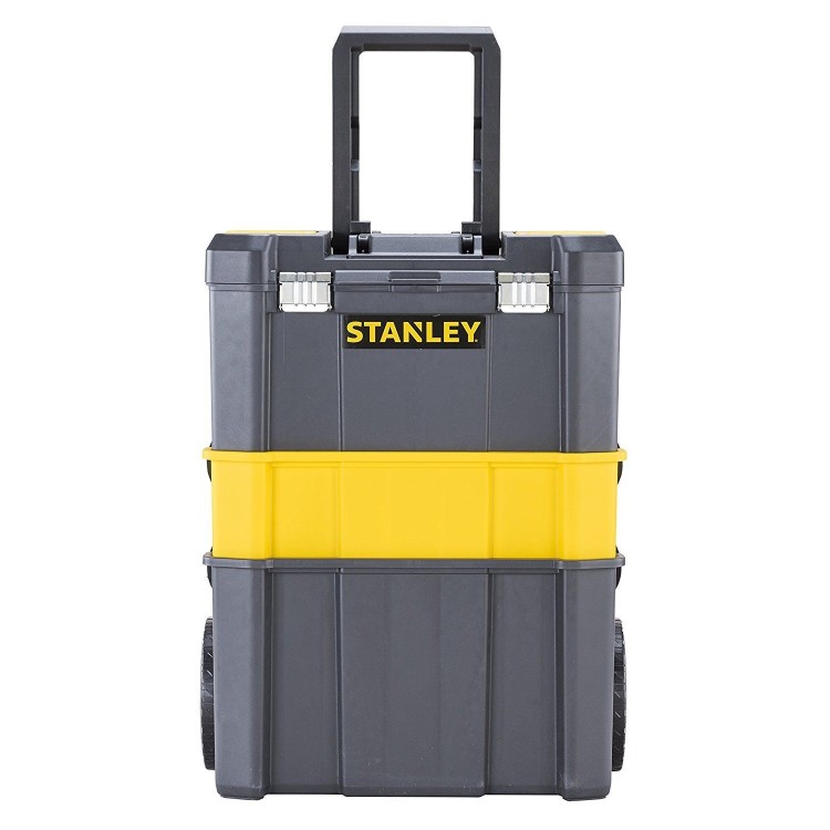 CARRELLO CASSETTA PORTA ATTREZZI STANLEY CON RUOTE MODULARE ESSENTIAL