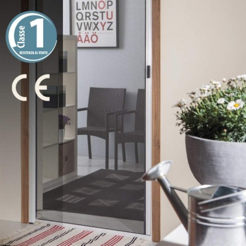 Zanzariera a Rullo con Telaio in Alluminio 130x230cm