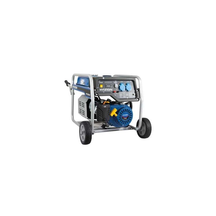 GENERATORE BENZINA MONOFASE CARRELLATO