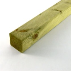 Palo 9 x 9 x 300 Cm di abete Impregnato in Autoclave