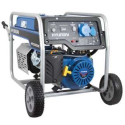 GENERATORE BENZINA MONOFASE CARRELLATO cod.65013