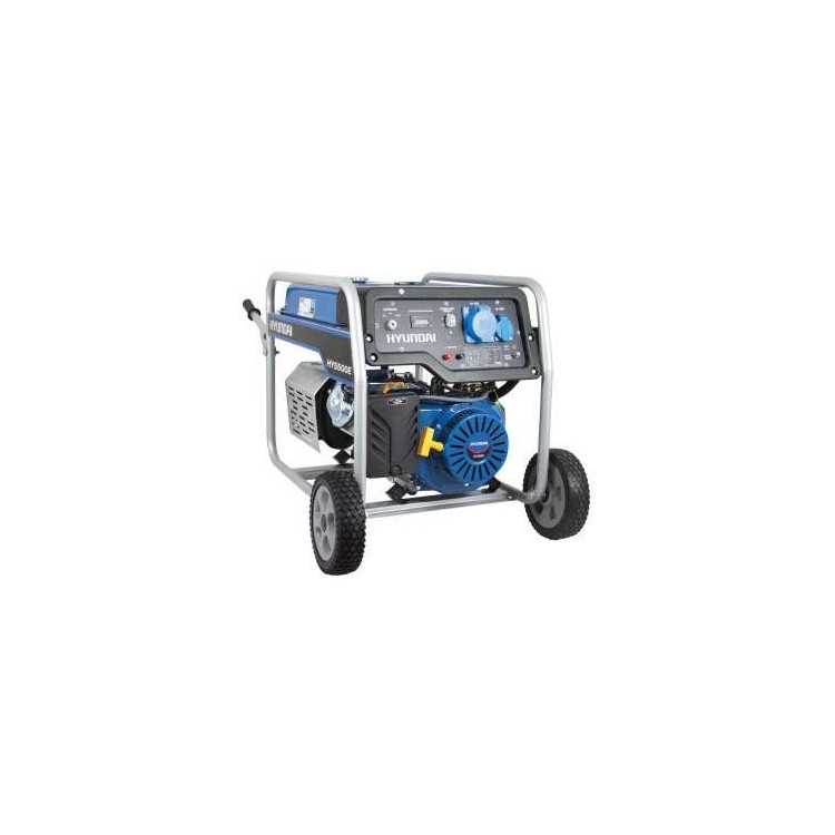 GENERATORE BENZINA MONOFASE CARRELLATO cod.65013