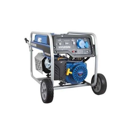 GENERATORE BENZINA MONOFASE CARRELLATO cod.65013