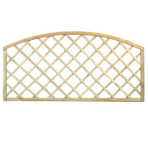 Traliccio arco in legno trattato 180x90cm
