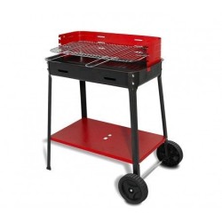 BARBECUE A CARBONELLA FLAVIA 503.R artigianferro CON RUOTE  BBQ