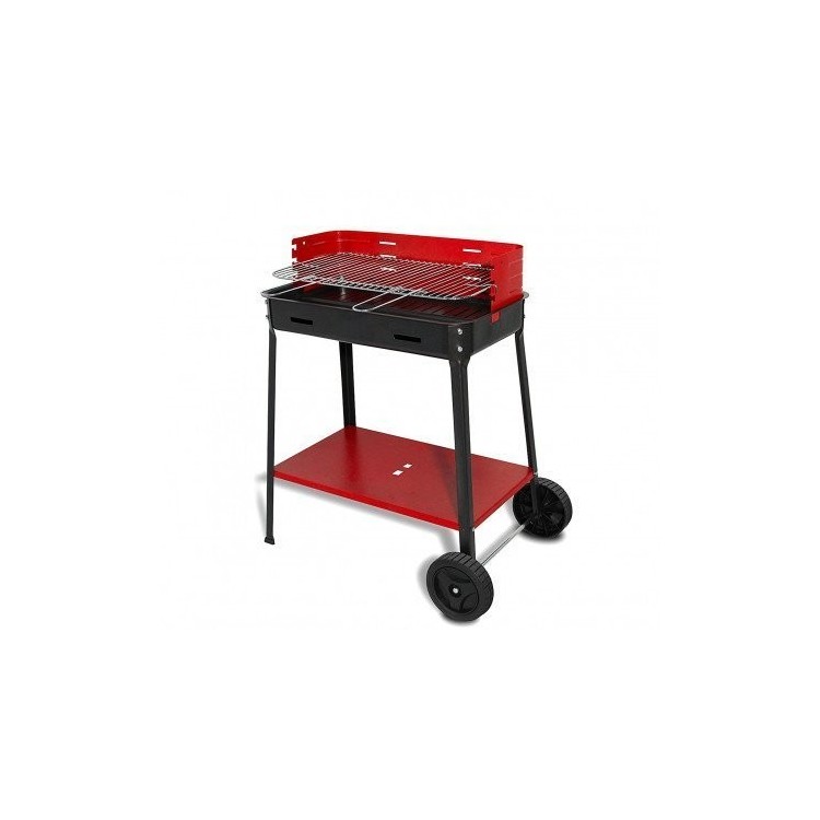 BARBECUE A CARBONELLA FLAVIA 503.R artigianferro CON RUOTE  BBQ