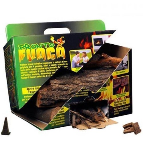 legna da ardere “Prontofuoco” ideale per braci ecologice  4 kg