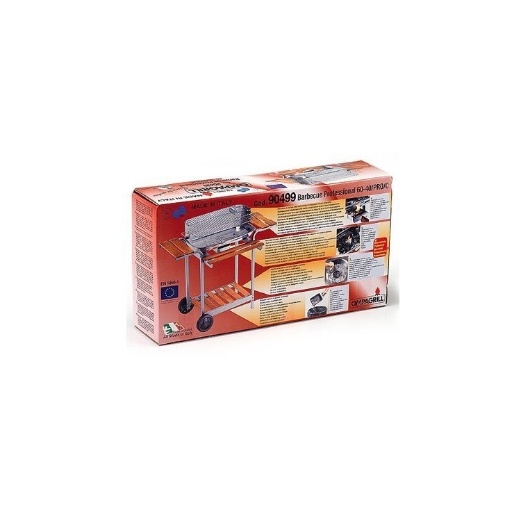 Barbecue 60-40 Pro/C 60,5x33 cm