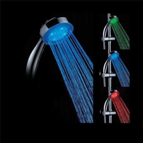 Saliscendi doccetta soffione con led colorati