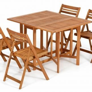 Risparmio Casa - Il Set Tavolo + 4 Sedie, disponibile in legno